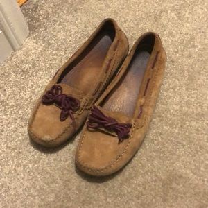 UGG leather loafers